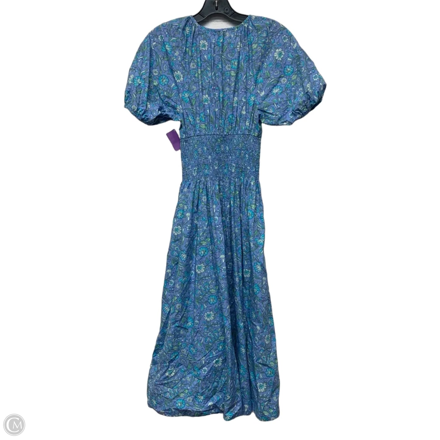 Dress Casual Maxi By J. Crew In Blue, Size: Xxs