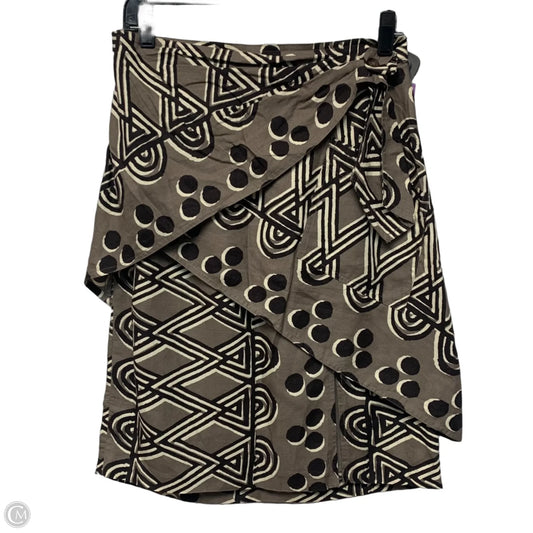 Skirt Mini & Short By Maeve In Black & Brown, Size: Xsp