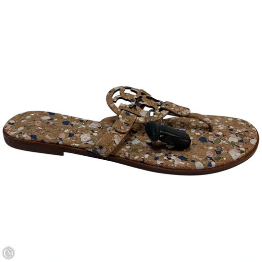 Sandals Designer By Tory Burch In Multi-colored, Size: 9