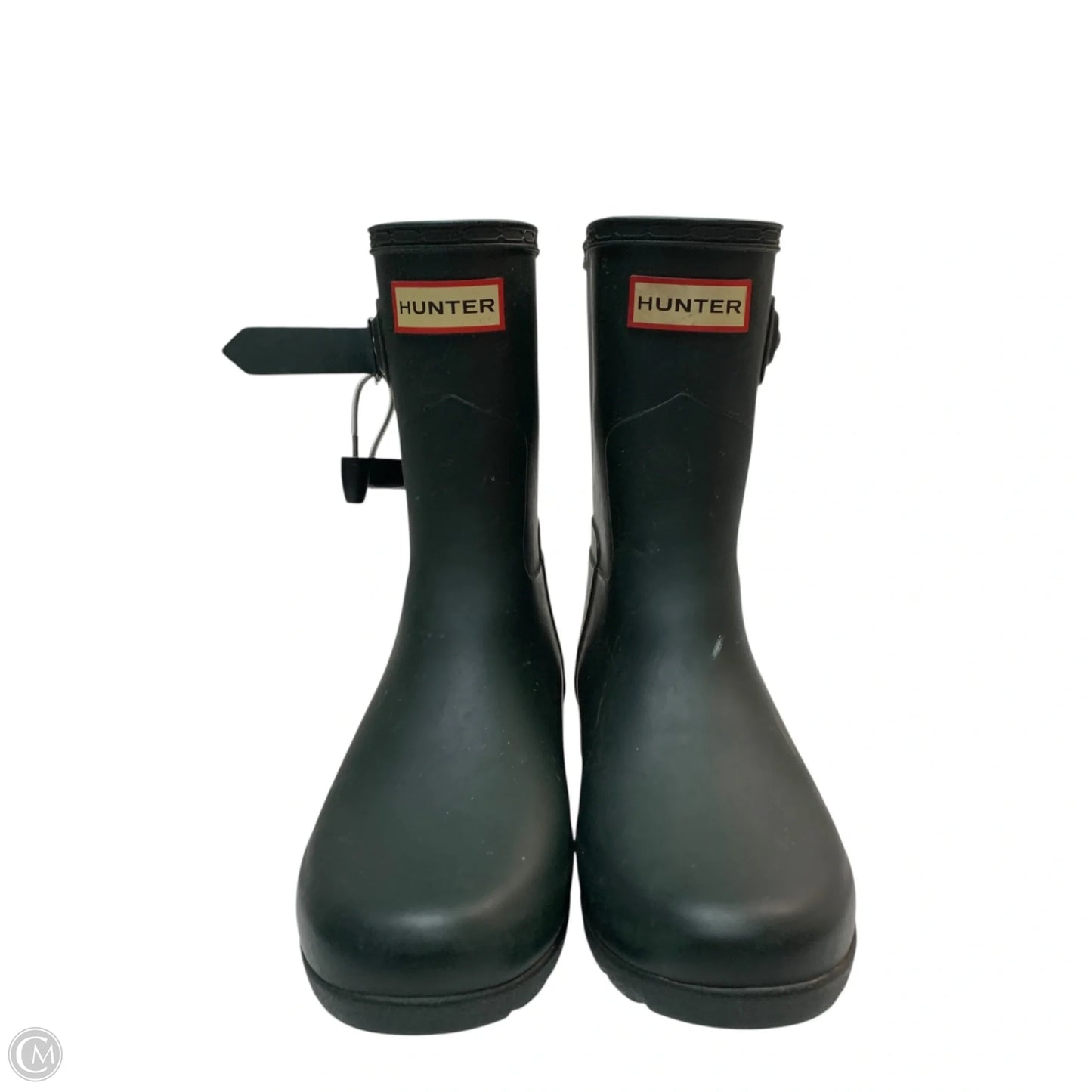 Boots Designer By Hunter In Green, Size: 6