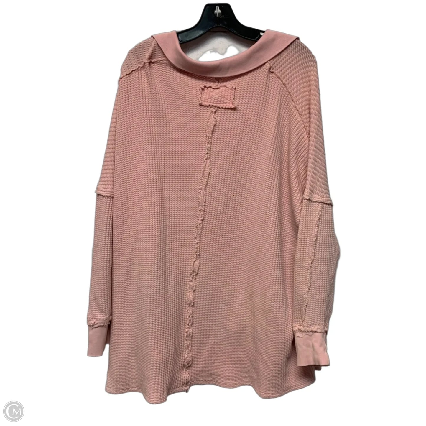 Top Long Sleeve By We The Free In Pink, Size: L