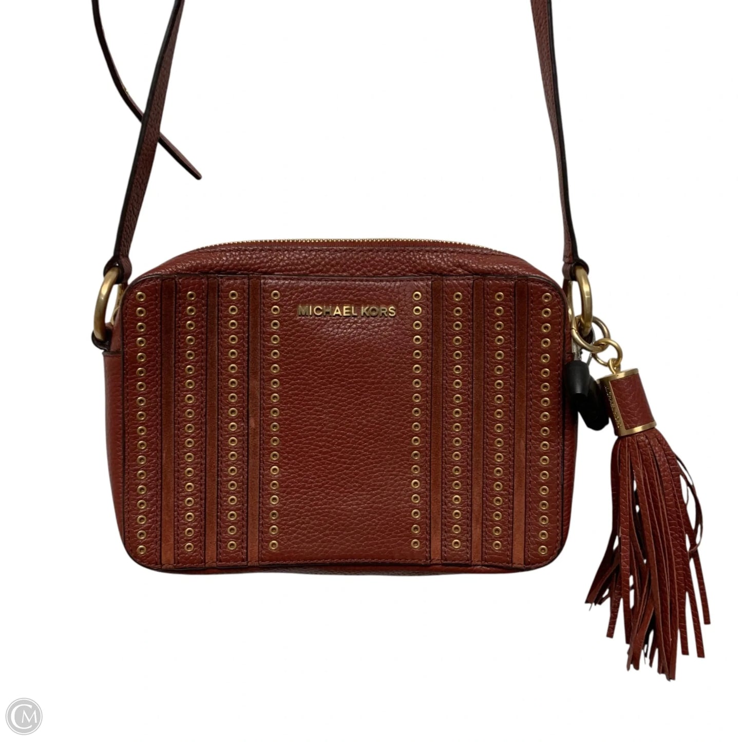Crossbody Designer By Michael Kors, Size: Medium