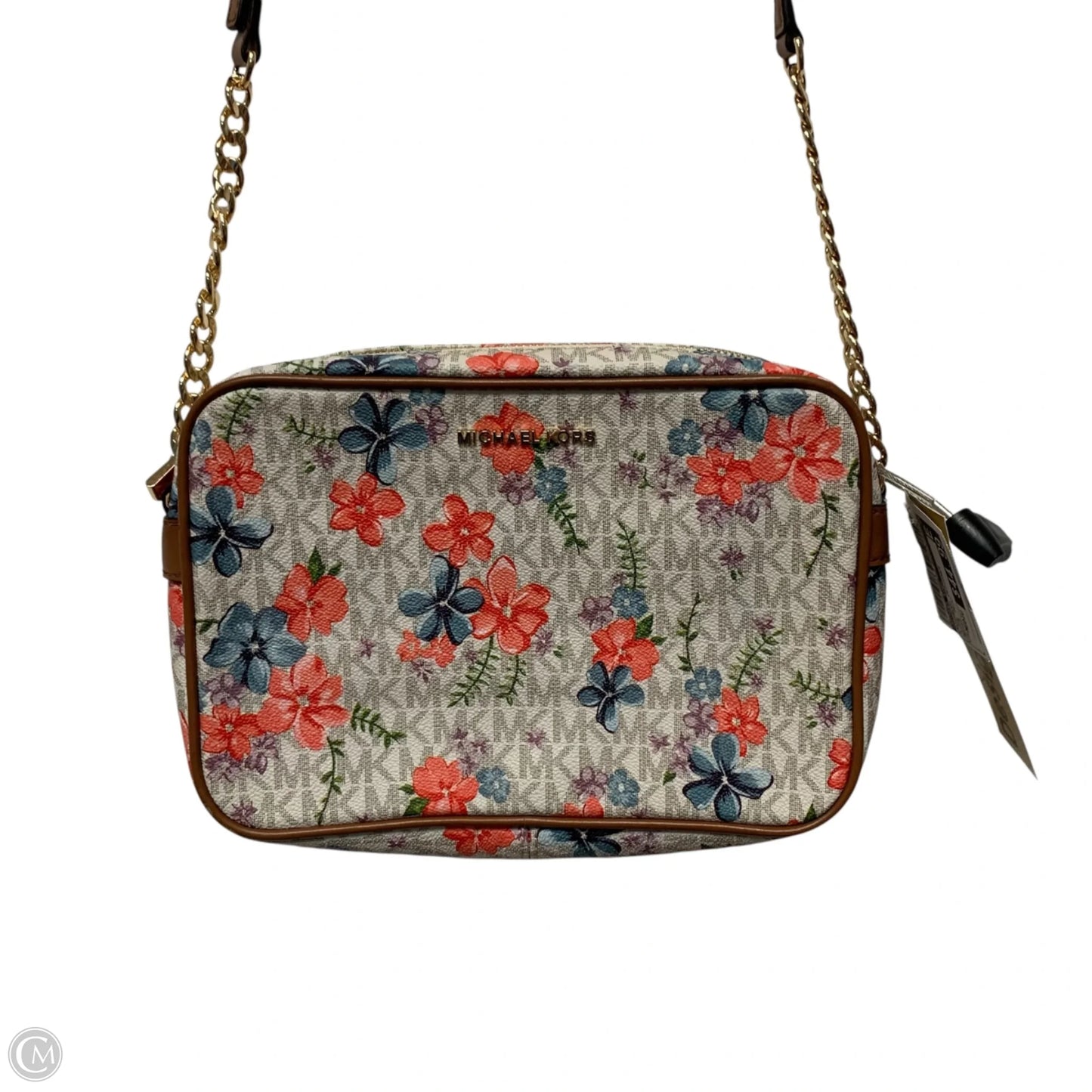 Crossbody Designer By Michael Kors, Size: Medium