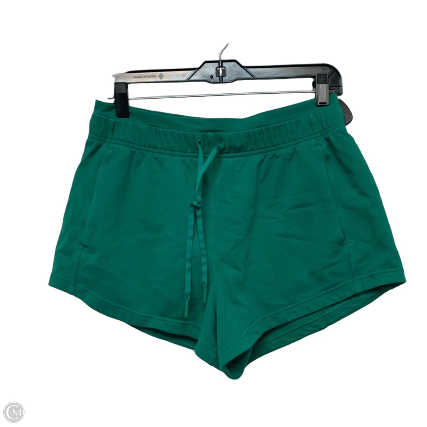 Athletic Shorts By Lululemon In Green, Size: M