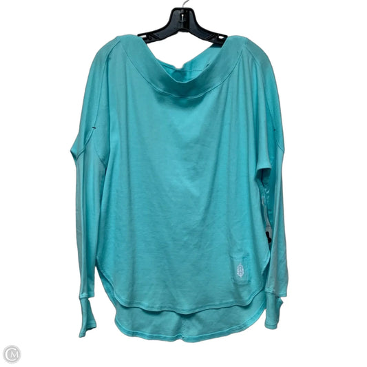 Top Long Sleeve By Free People In Blue, Size: S