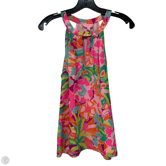 Top Sleeveless Designer By Lilly Pulitzer In Multi-colored, Size: S