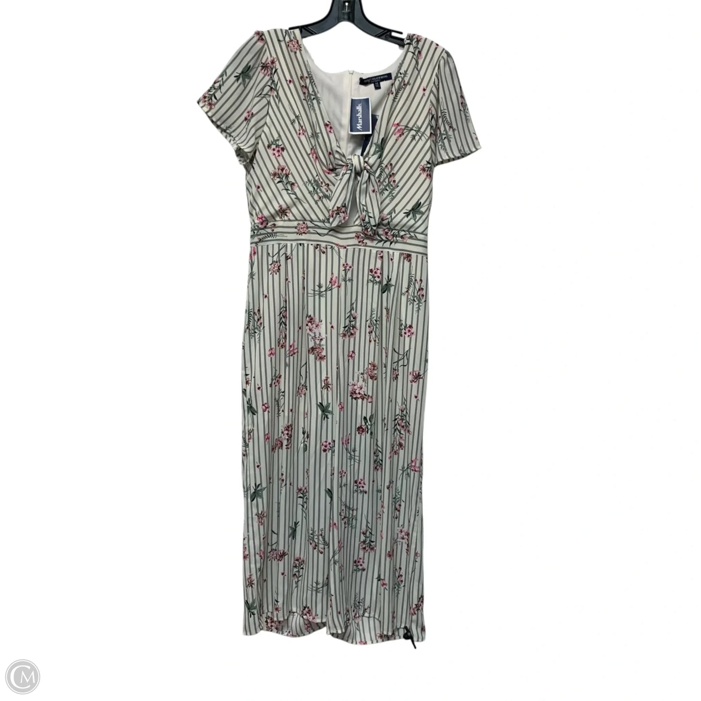 Jumpsuit By One Clothing In Grey & White, Size: M