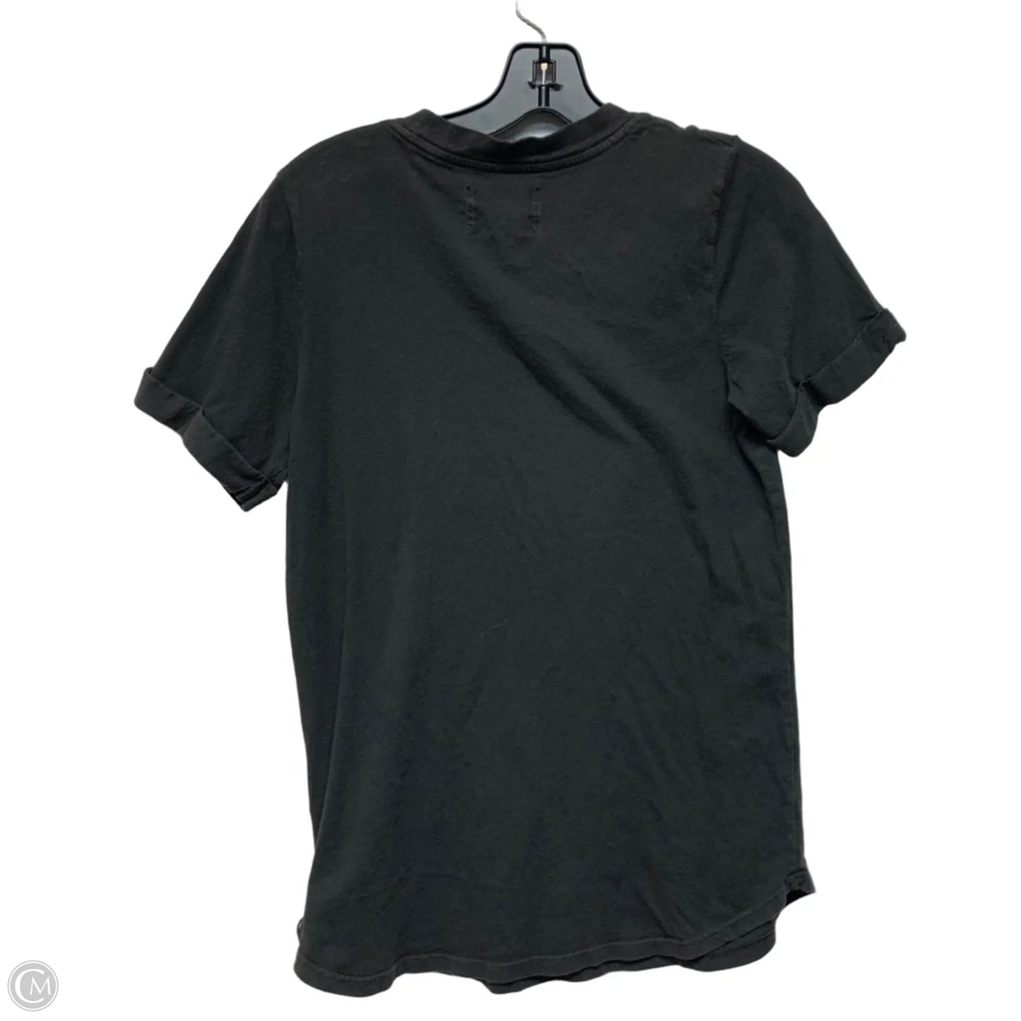 Top Short Sleeve By Anthropologie In Grey, Size: S