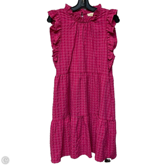 Dress Casual Short By Maeve In Pink, Size: L