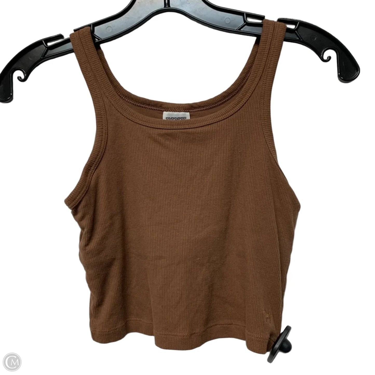 Tank Top By Pink In Brown, Size: Xs