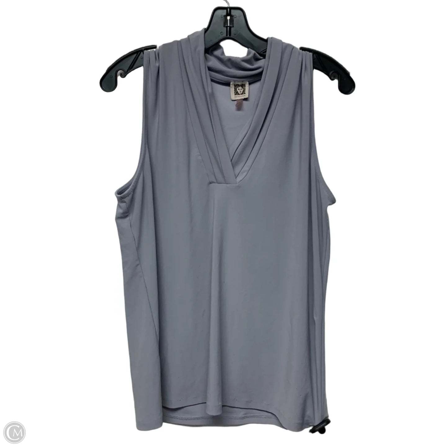 Top Sleeveless By Anne Klein In Purple, Size: L