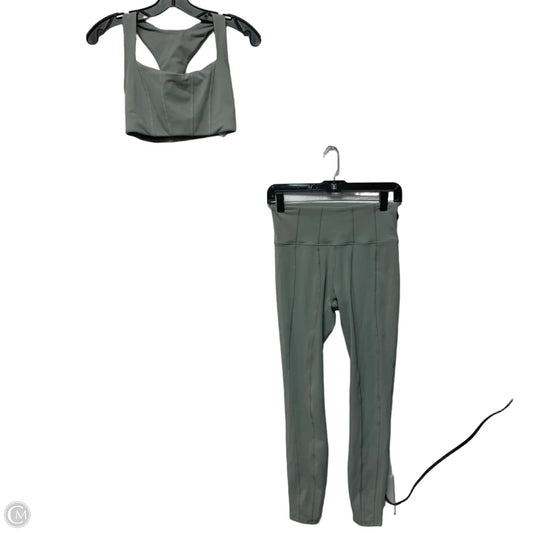 Athletic Pants 2pc By L Space In Grey, Size: S