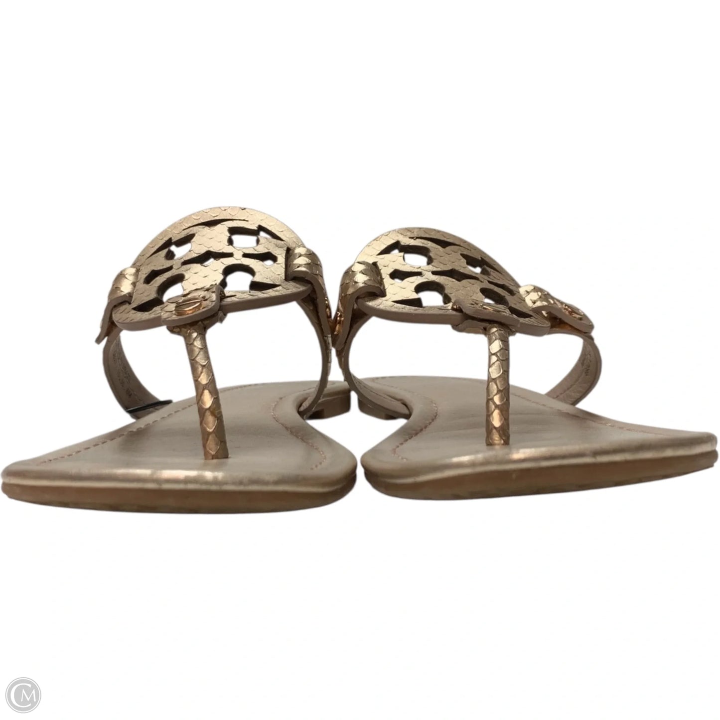 Sandals Designer By Tory Burch In Rose Gold, Size: 8