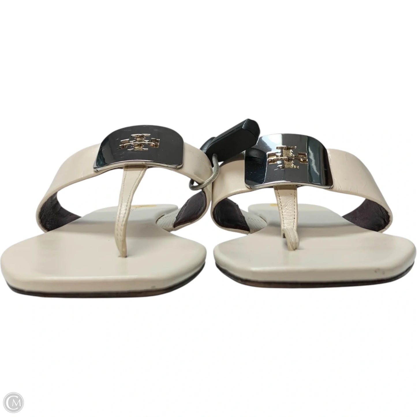 Sandals Designer By Tory Burch In White, Size: 7
