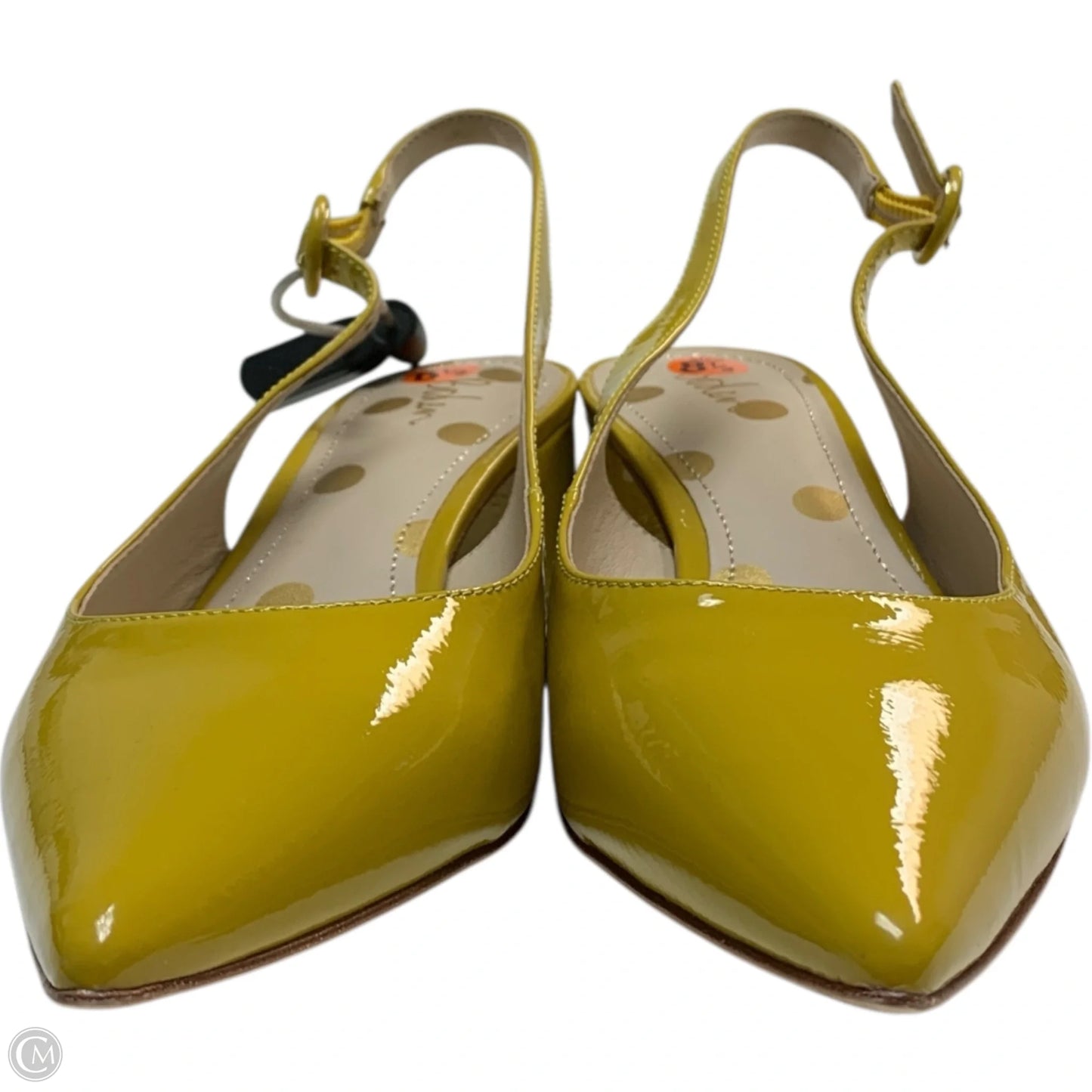 Shoes Heels Block By Boden In Yellow, Size: 8.5