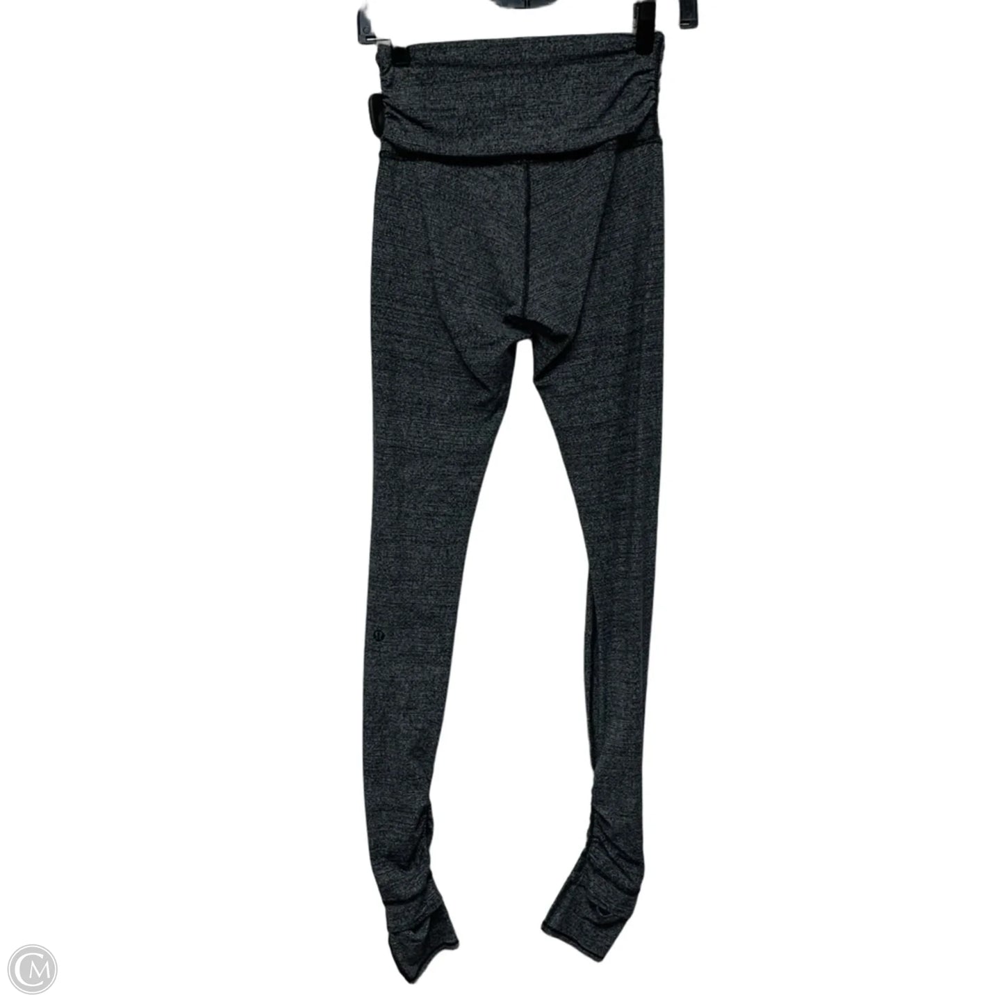 Athletic Leggings By Lululemon In Black & White, Size: S