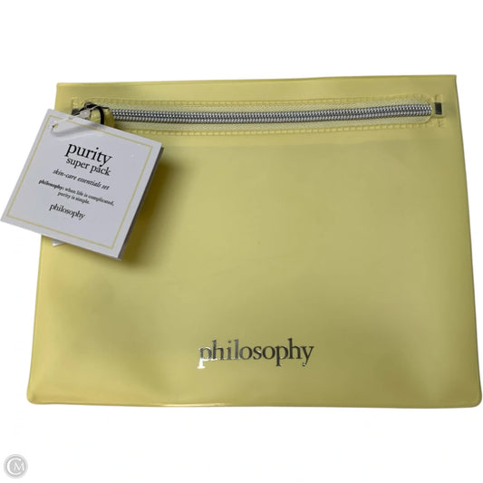 Makeup Bag By Philosophy, Size: Medium