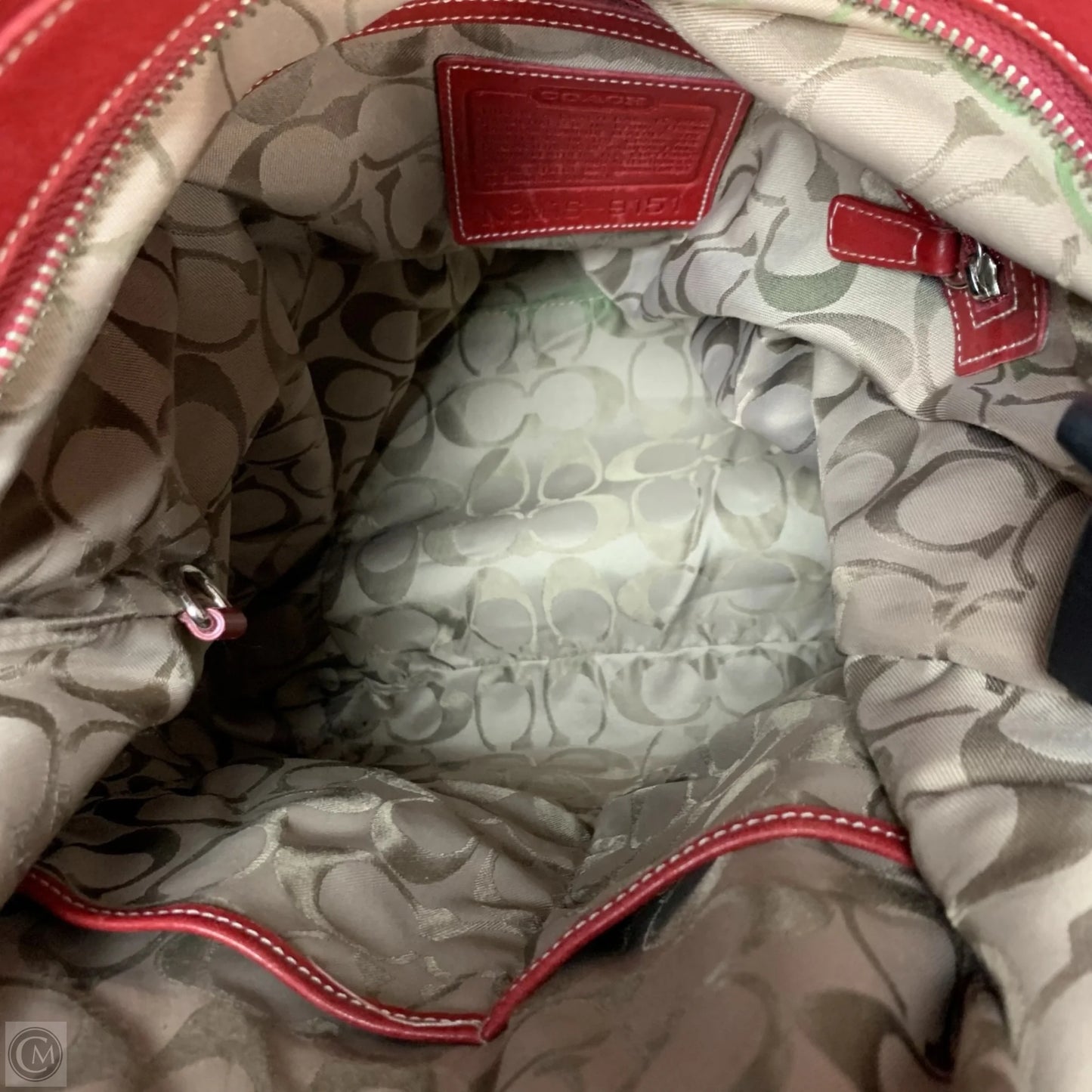 Handbag Designer By Coach, Size: Large