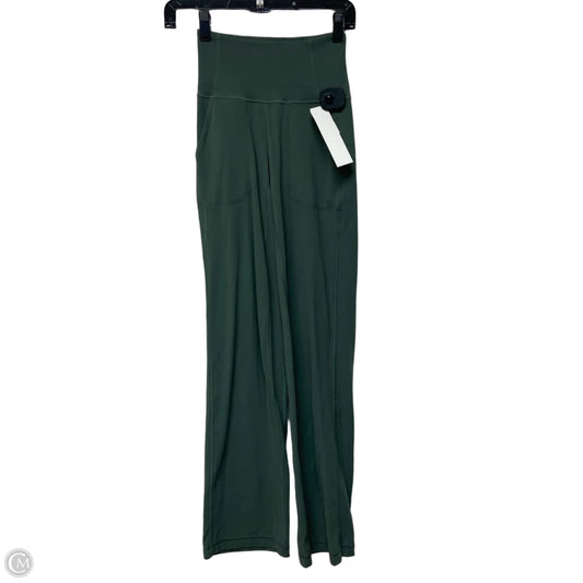 Athletic Pants By Lululemon In Green, Size: 0