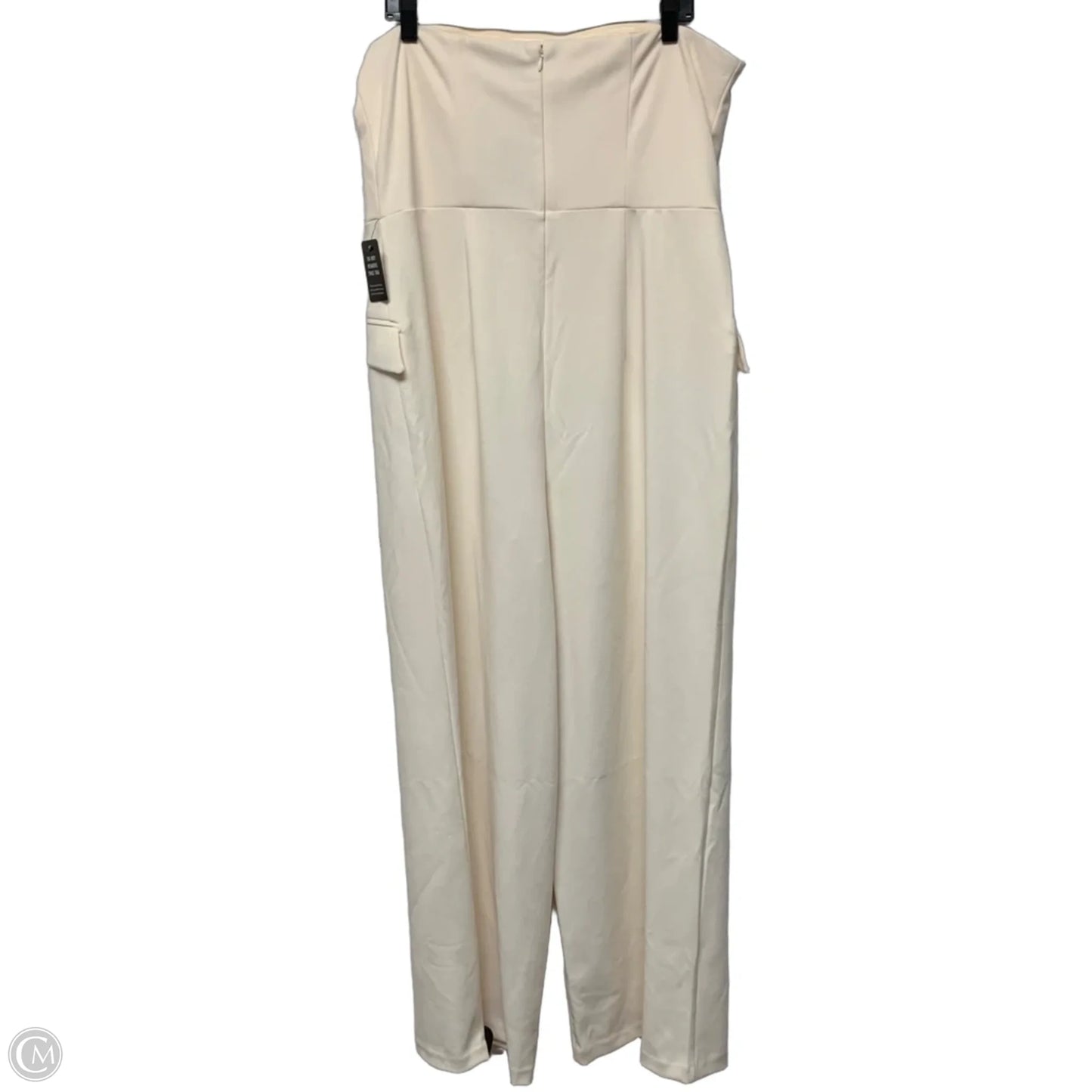 Jumpsuit By Express In Cream, Size: Xl