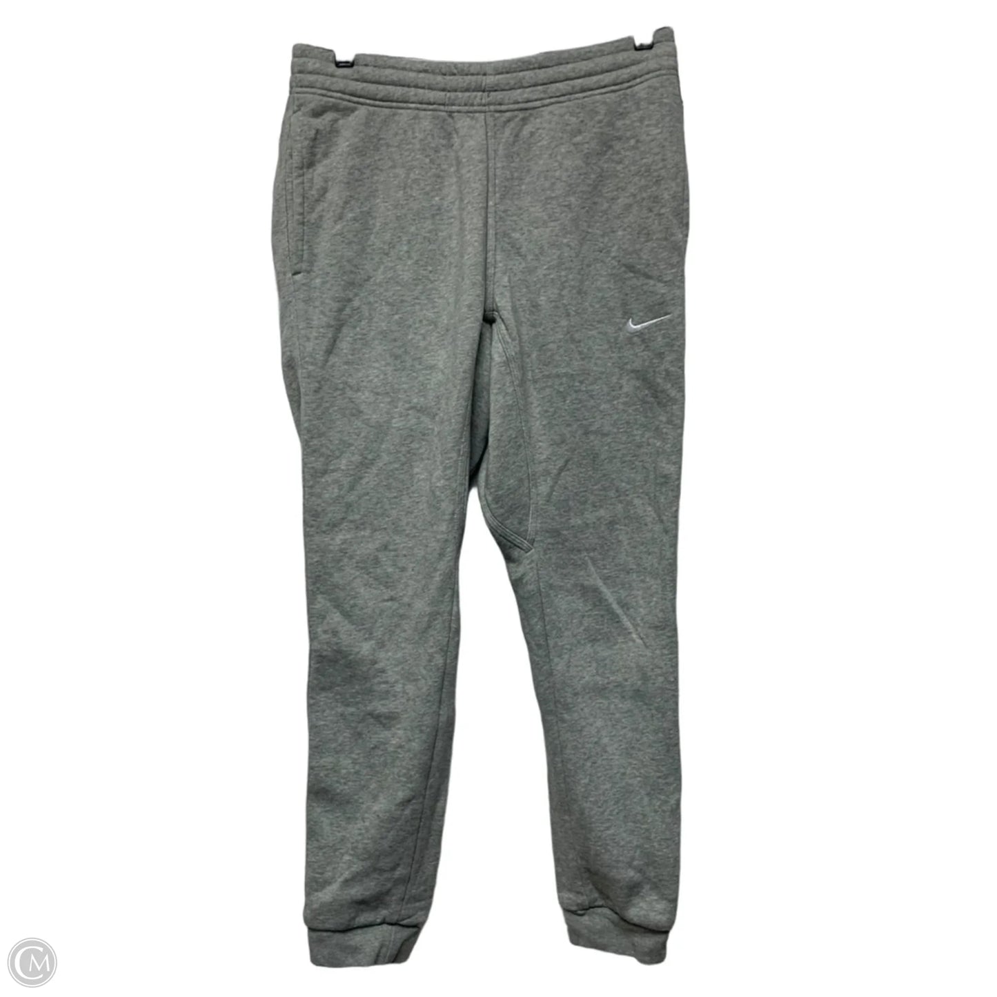 Athletic Pants By Nike Apparel In Grey, Size: M