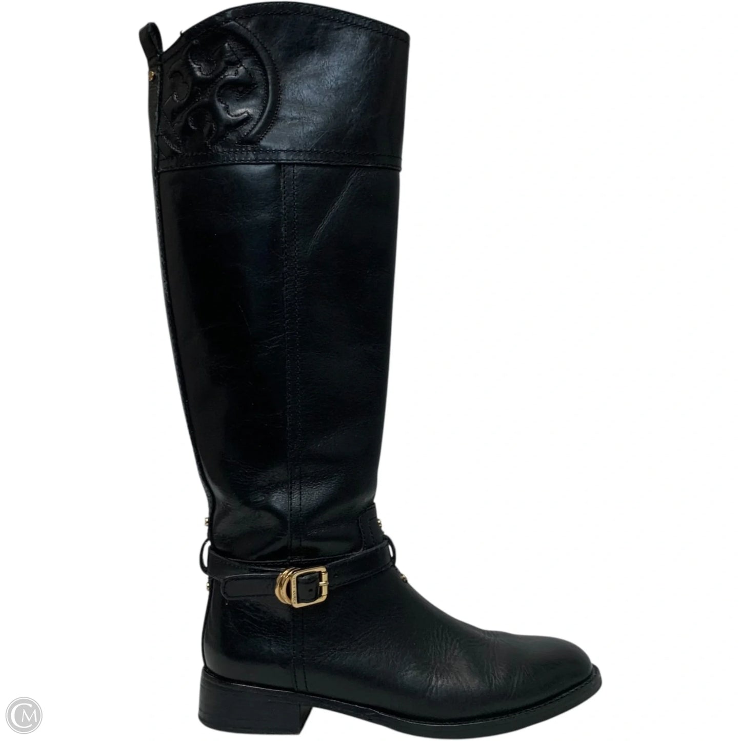 Boots Designer By Tory Burch In Black, Size: 6