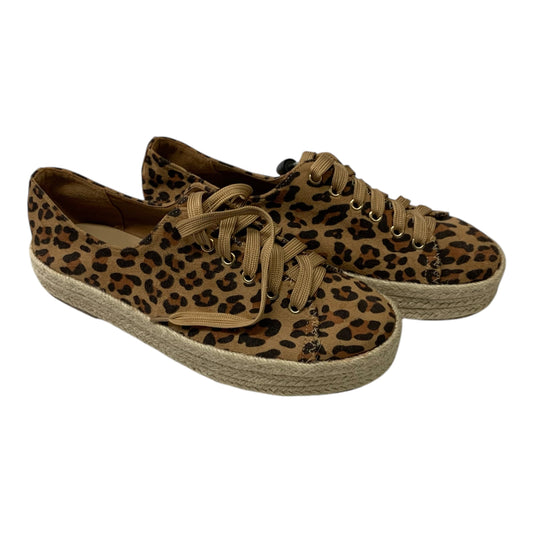 Shoes Heels Platform By Bommilel In Animal Print, Size: 8.5