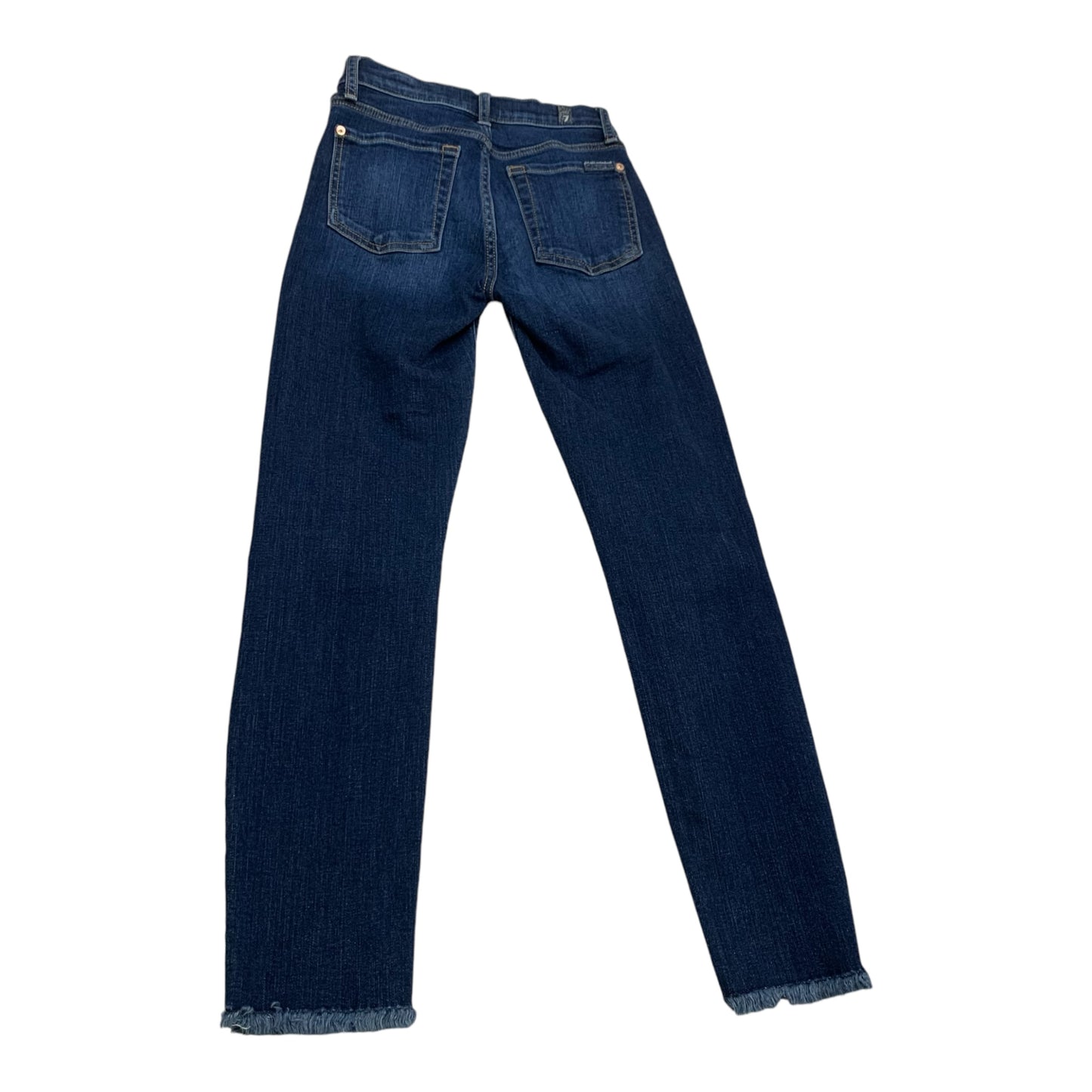 Jeans Designer By 7 For All Mankind In Blue Denim, Size: Xxs