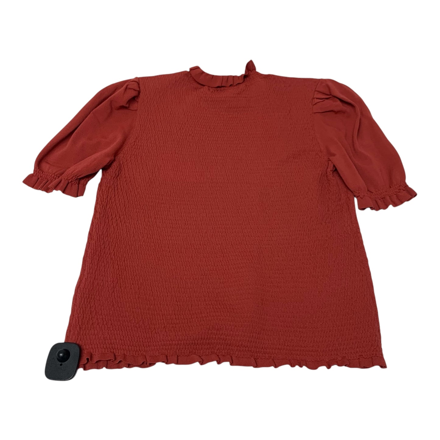 Top Short Sleeve By Catherine Malandrino In Red, Size: M