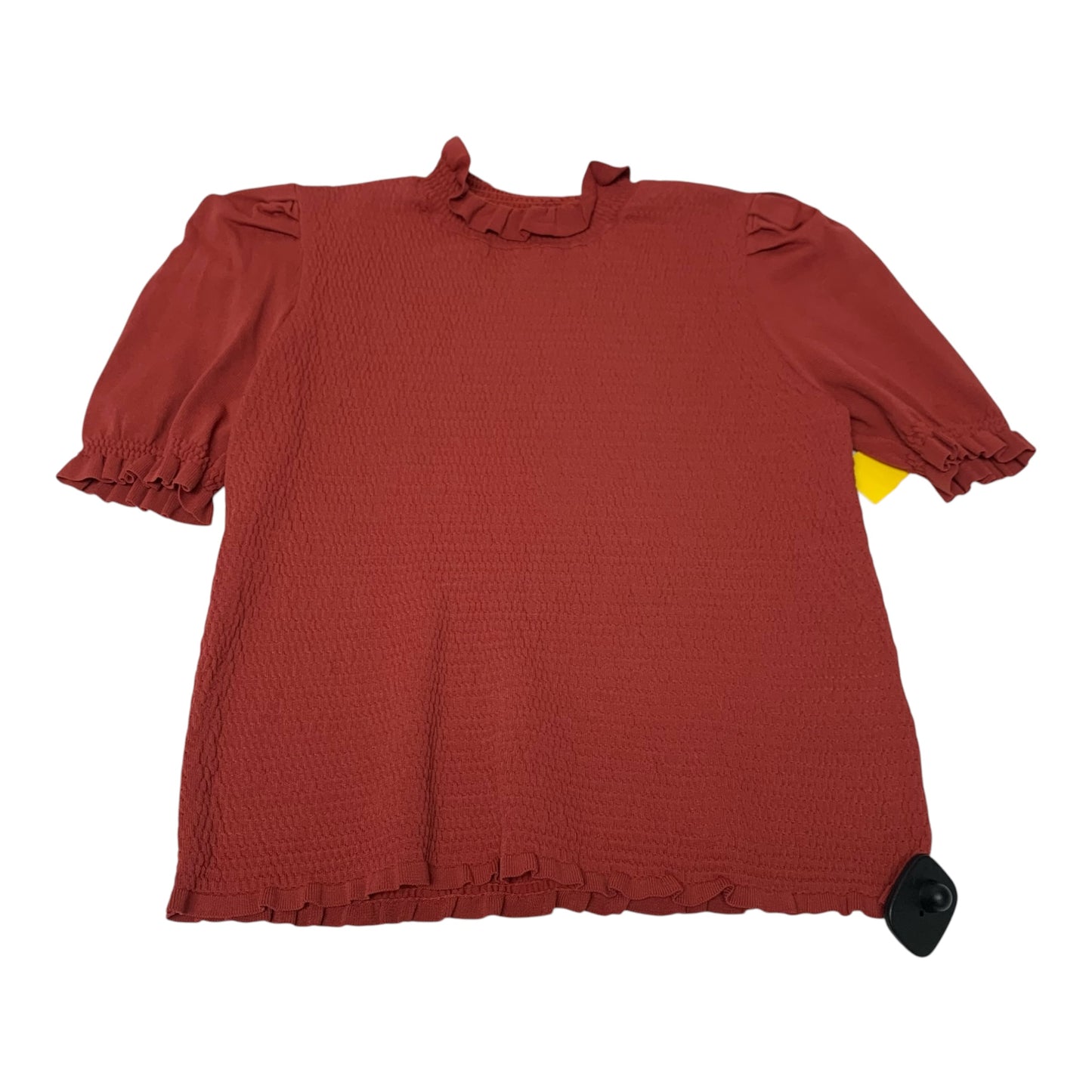 Top Short Sleeve By Catherine Malandrino In Red, Size: M