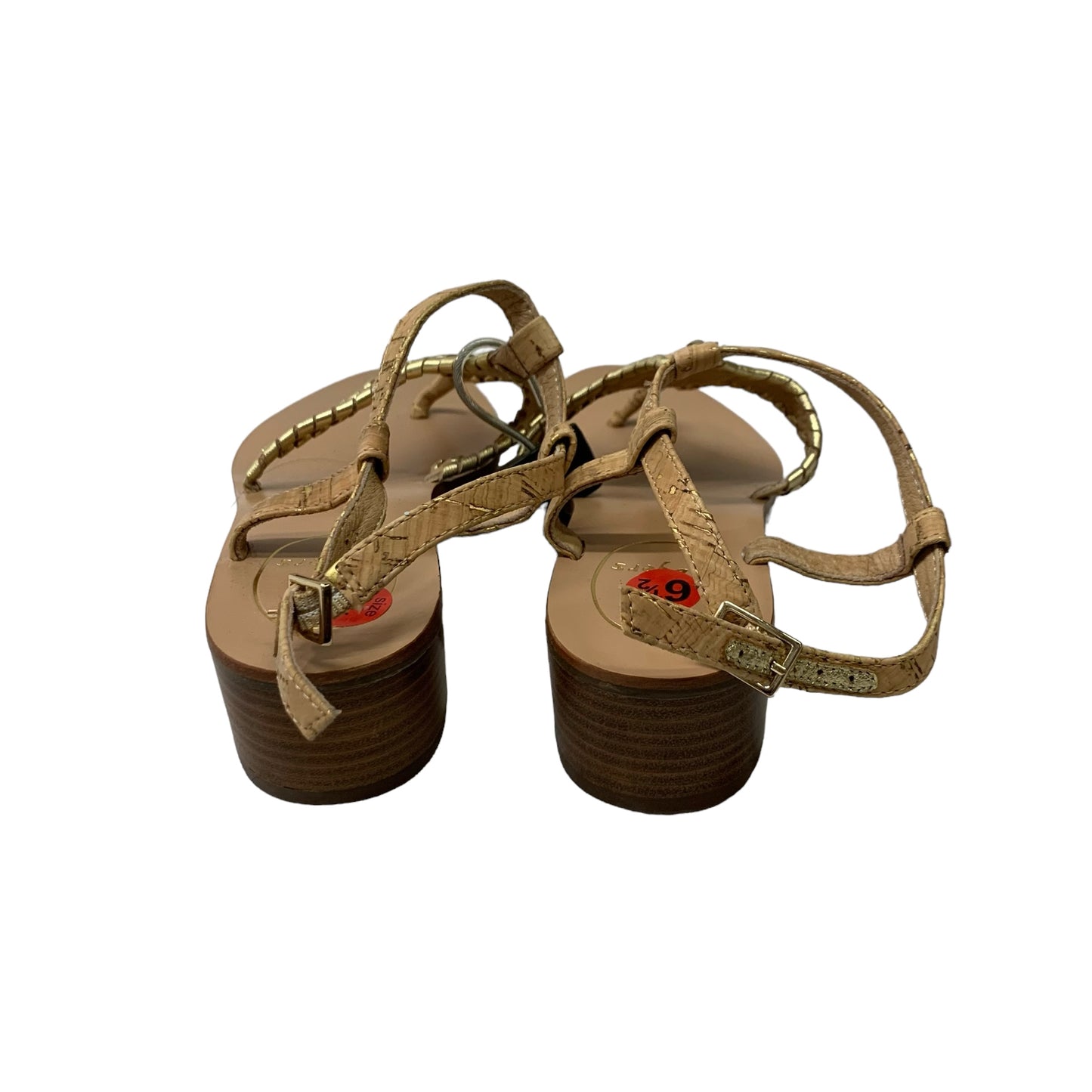 Sandals Designer By Jack Rogers In Brown, Size: 6.5