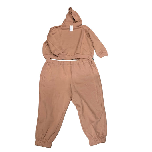 Lounge Set Pants By A New Day In Brown, Size: 3x