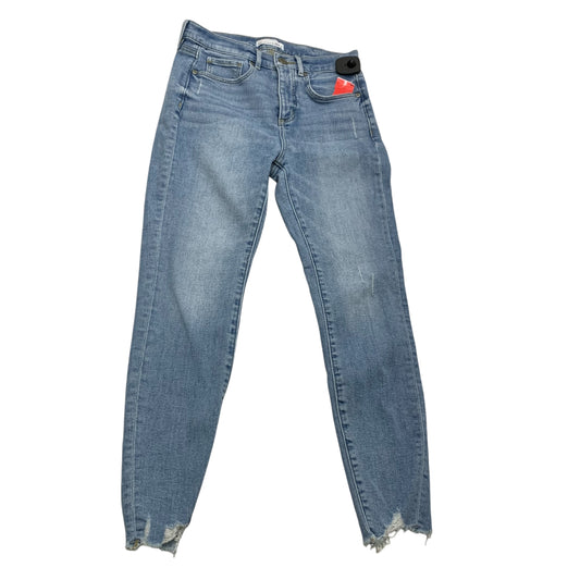 Jeans Skinny By Loft In Blue Denim, Size: 2