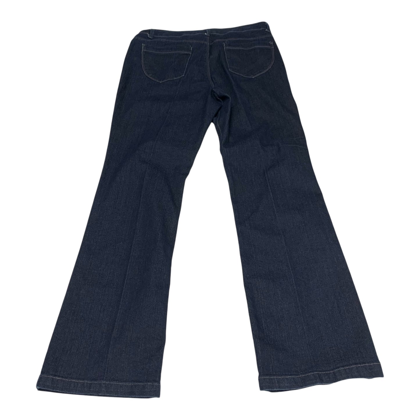 Jeans Straight By Gloria Vanderbilt In Blue Denim, Size: 12