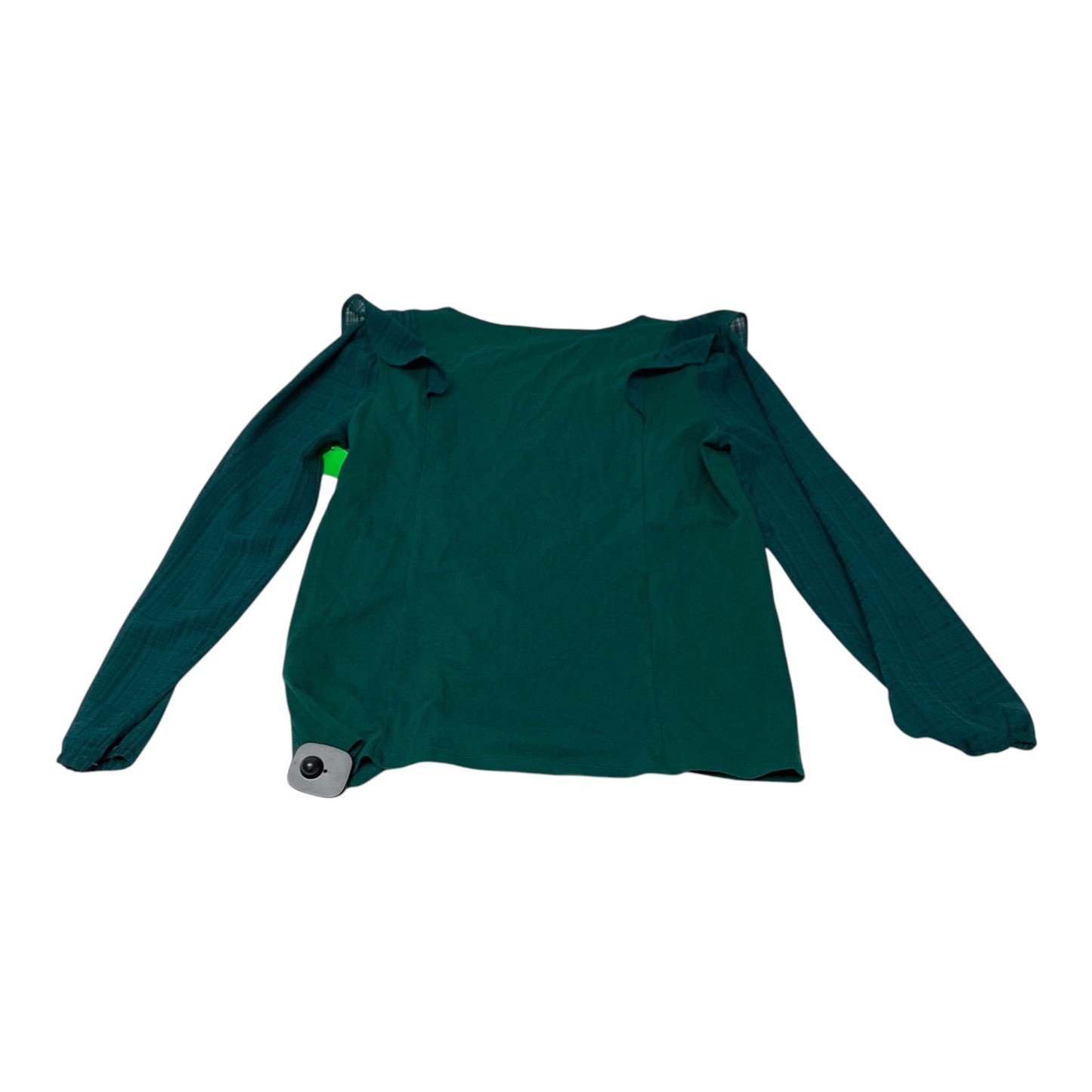 Top Long Sleeve By J. Crew In Green, Size: Xs