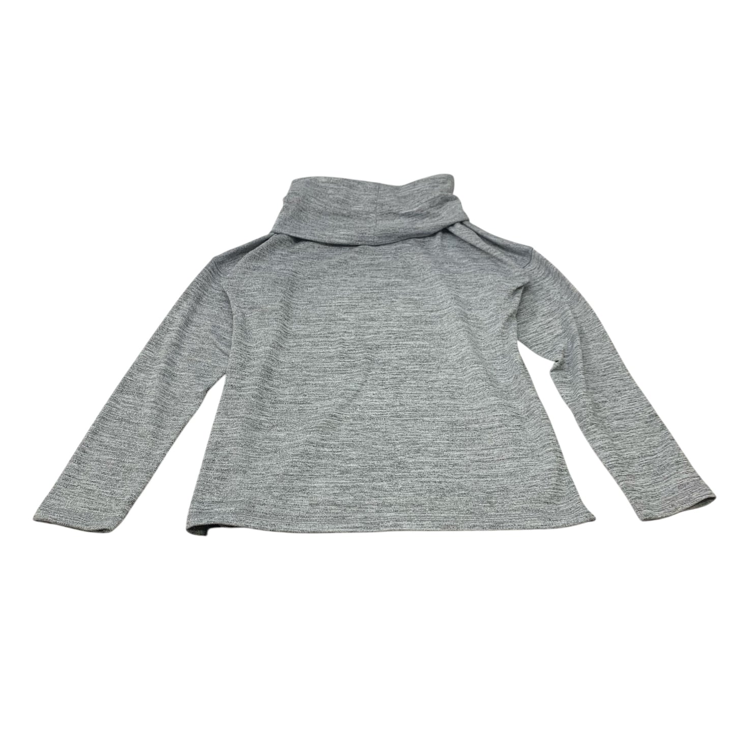 Top Long Sleeve By 90 Degrees By Reflex In Grey, Size: L