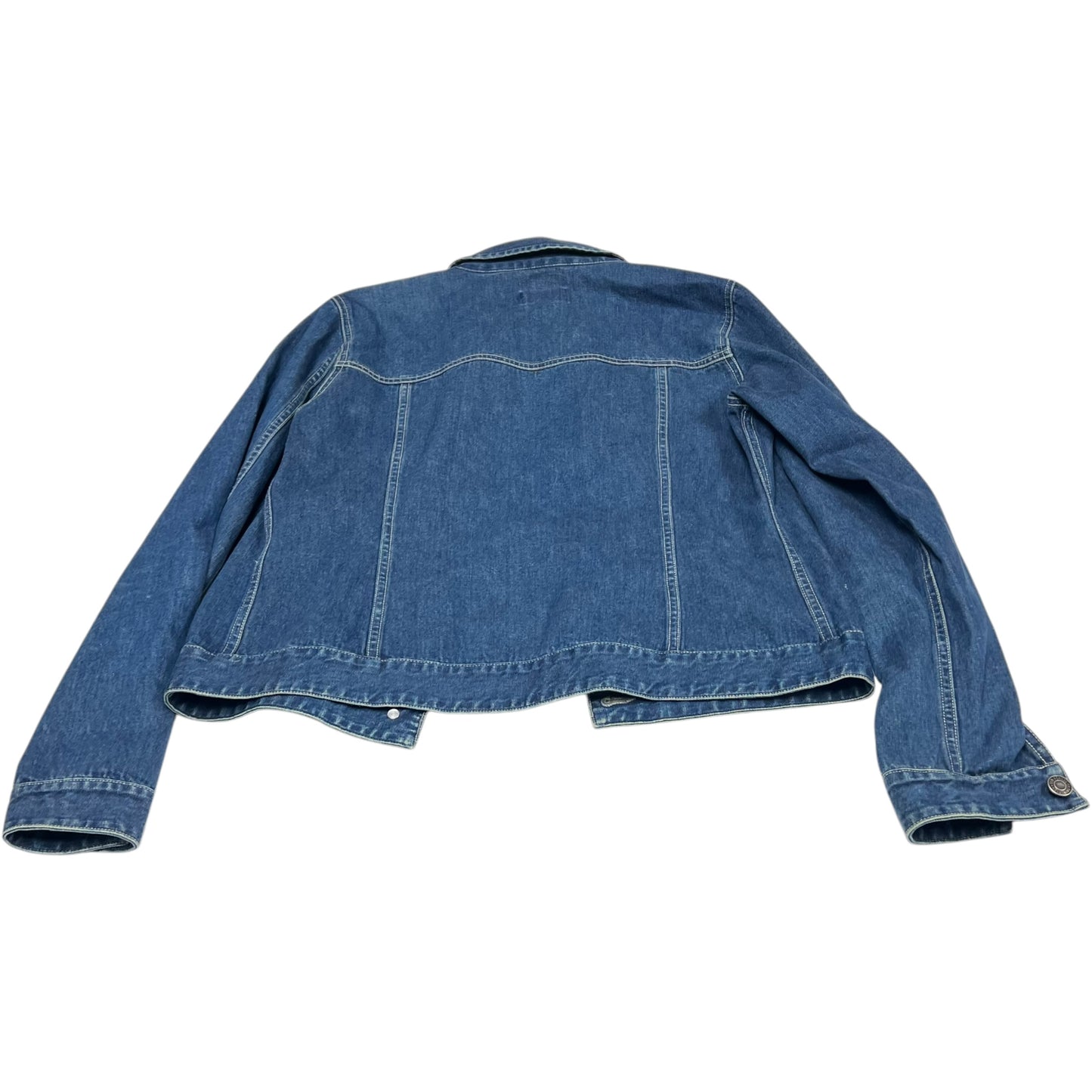 Jacket Denim By Denim Old School In Blue Denim, Size: M