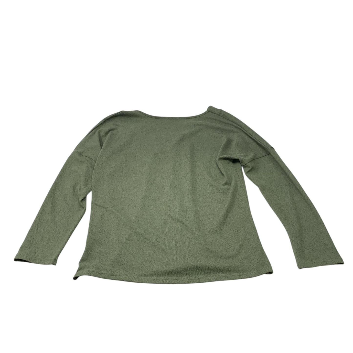 Top Long Sleeve Basic By Clothes Mentor In Green, Size: M