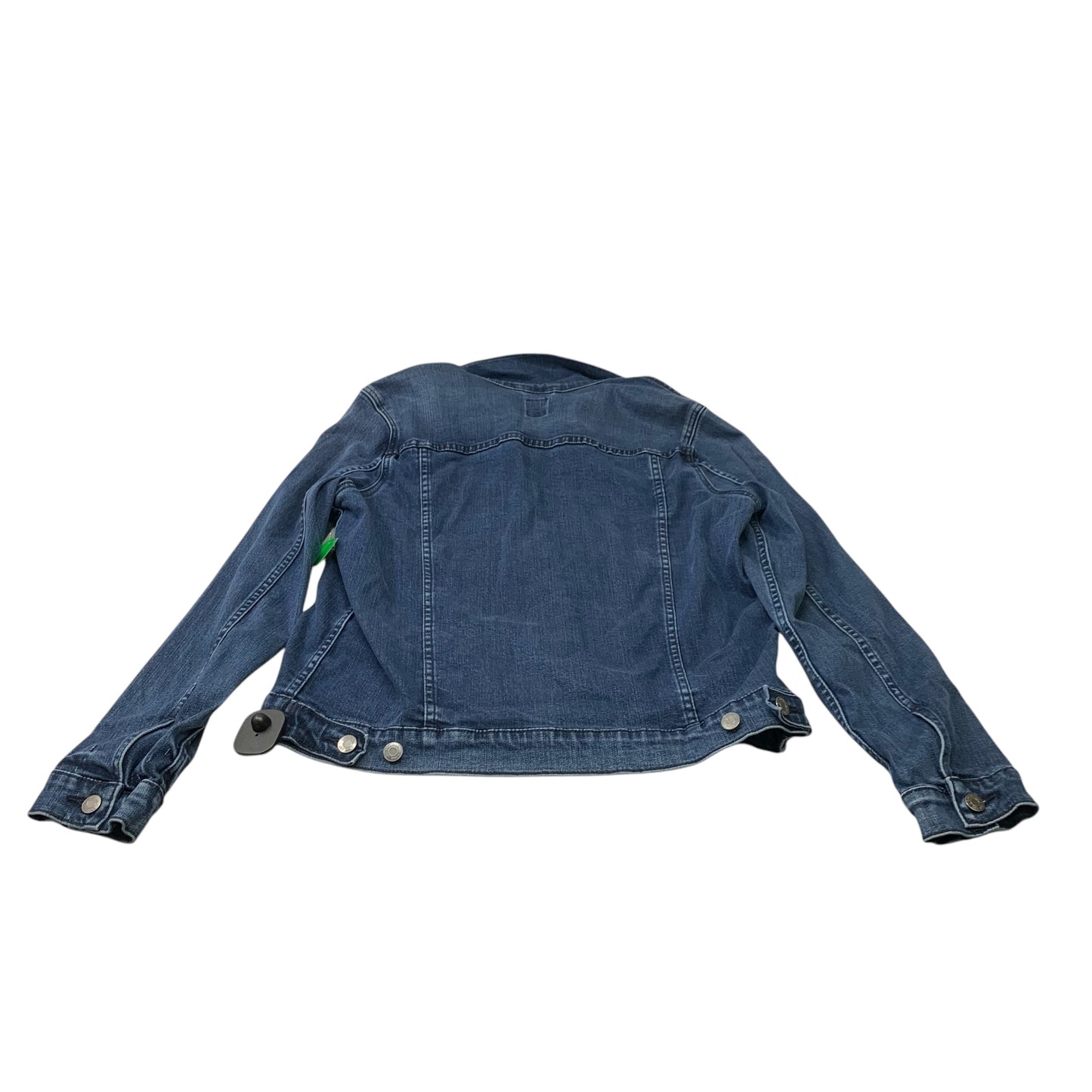 Jacket Denim By Gap In Blue Denim, Size: L