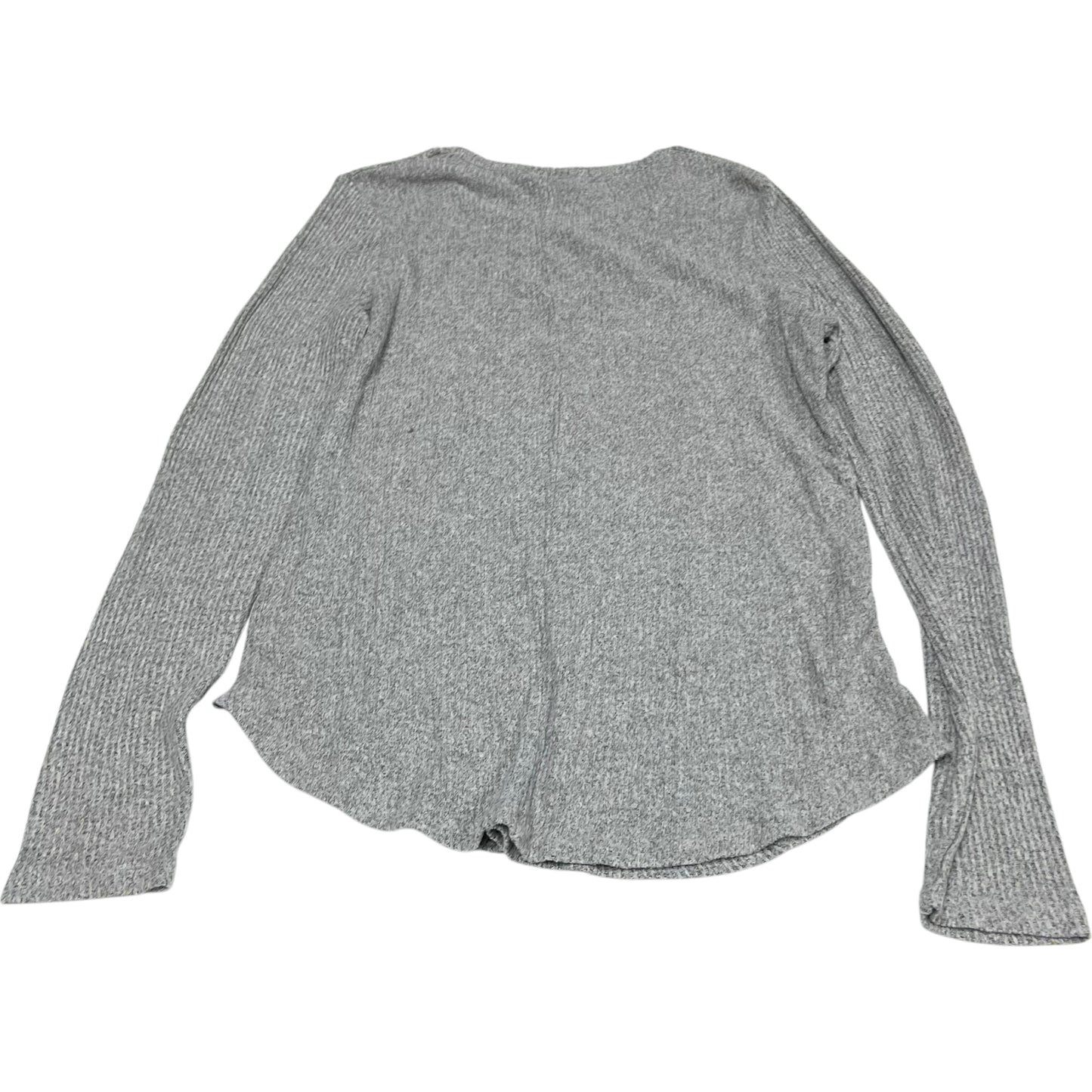 Top Long Sleeve Basic By Old Navy In Grey, Size: M