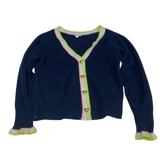 Sweater Cardigan By Crown And Ivy In Navy, Size: M