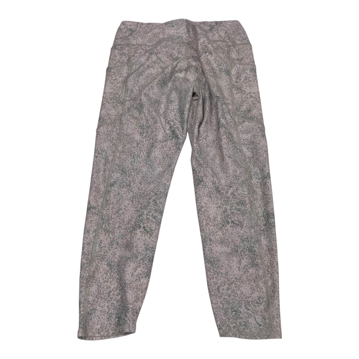 Athletic Leggings By Evolition and Creation In Grey, Size: L