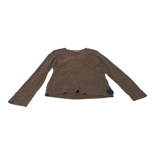 Sweater By Croft And Barrow In Brown, Size: M