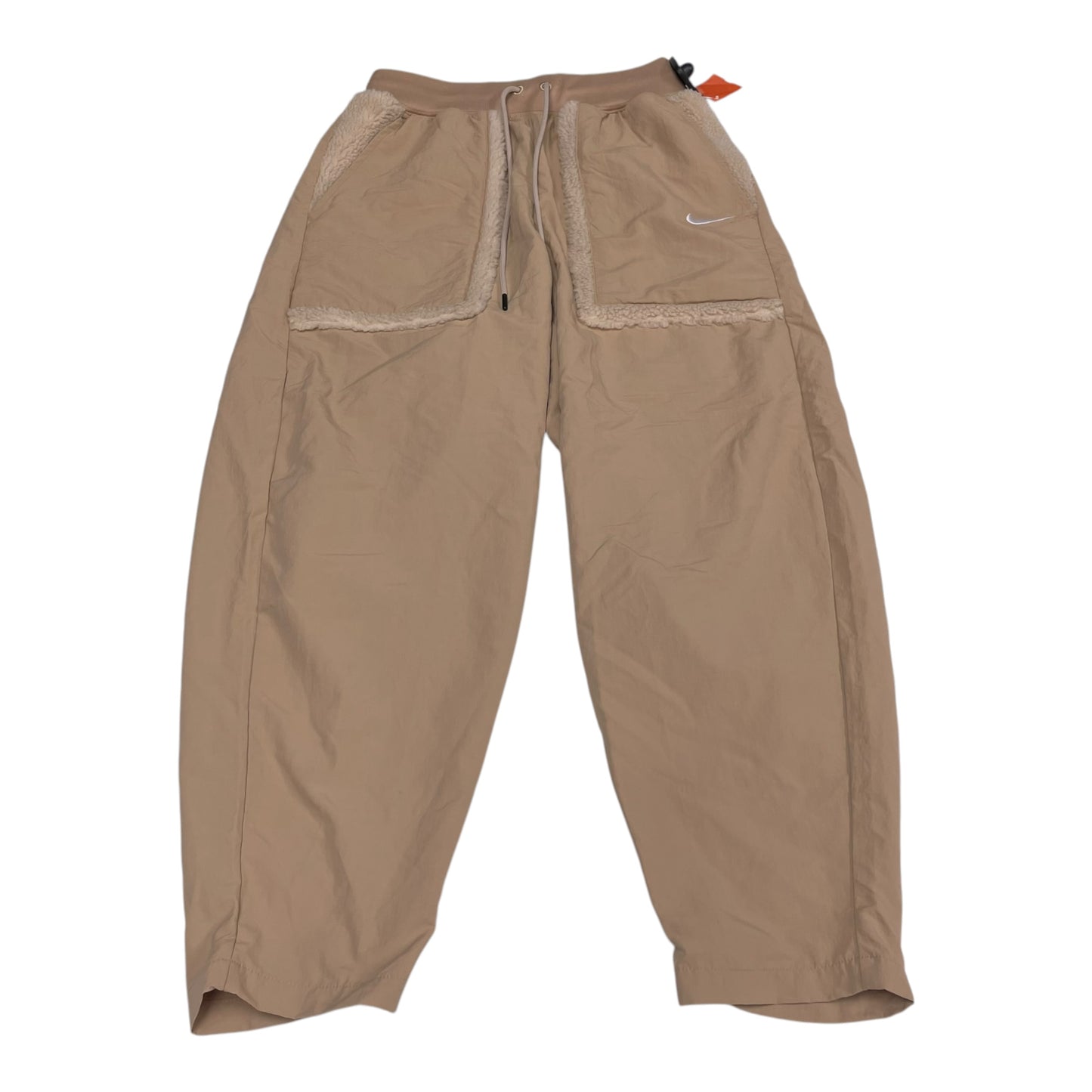 Athletic Pants By Nike Apparel In Brown, Size: S