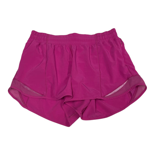 Athletic Shorts By Lululemon In Pink, Size: M