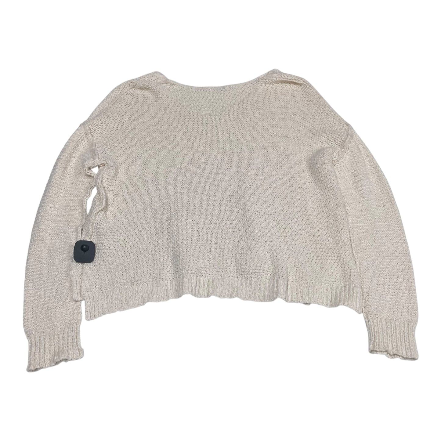 Sweater By Spencer + Ella In Cream, Size: L