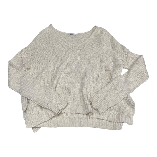 Sweater By Spencer + Ella In Cream, Size: L