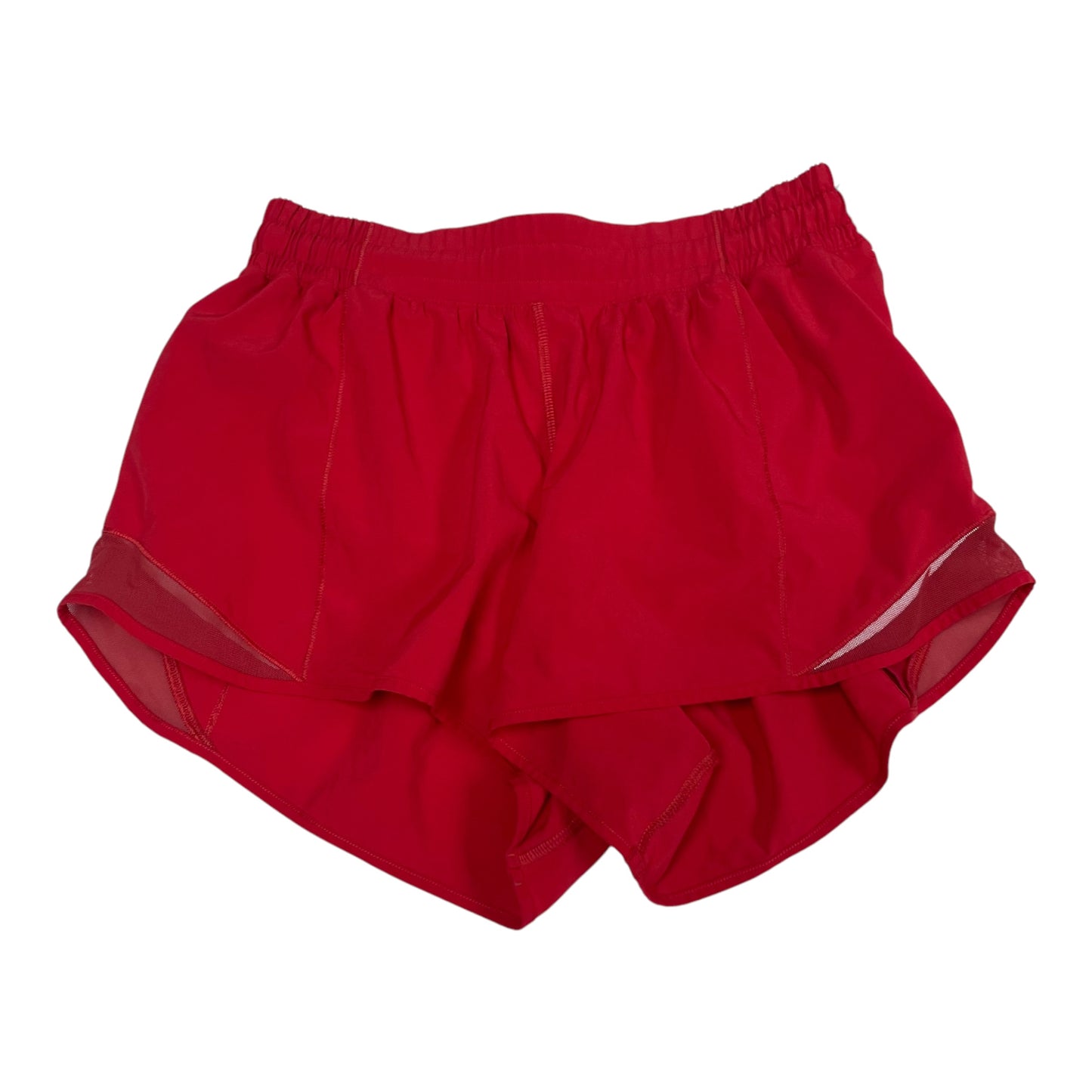 Athletic Shorts By Lululemon In Red, Size: M