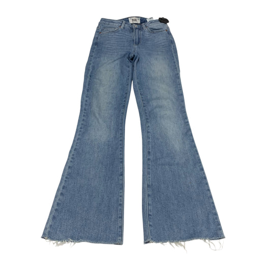 Jeans Boot Cut By Paige In Blue Denim, Size: 0