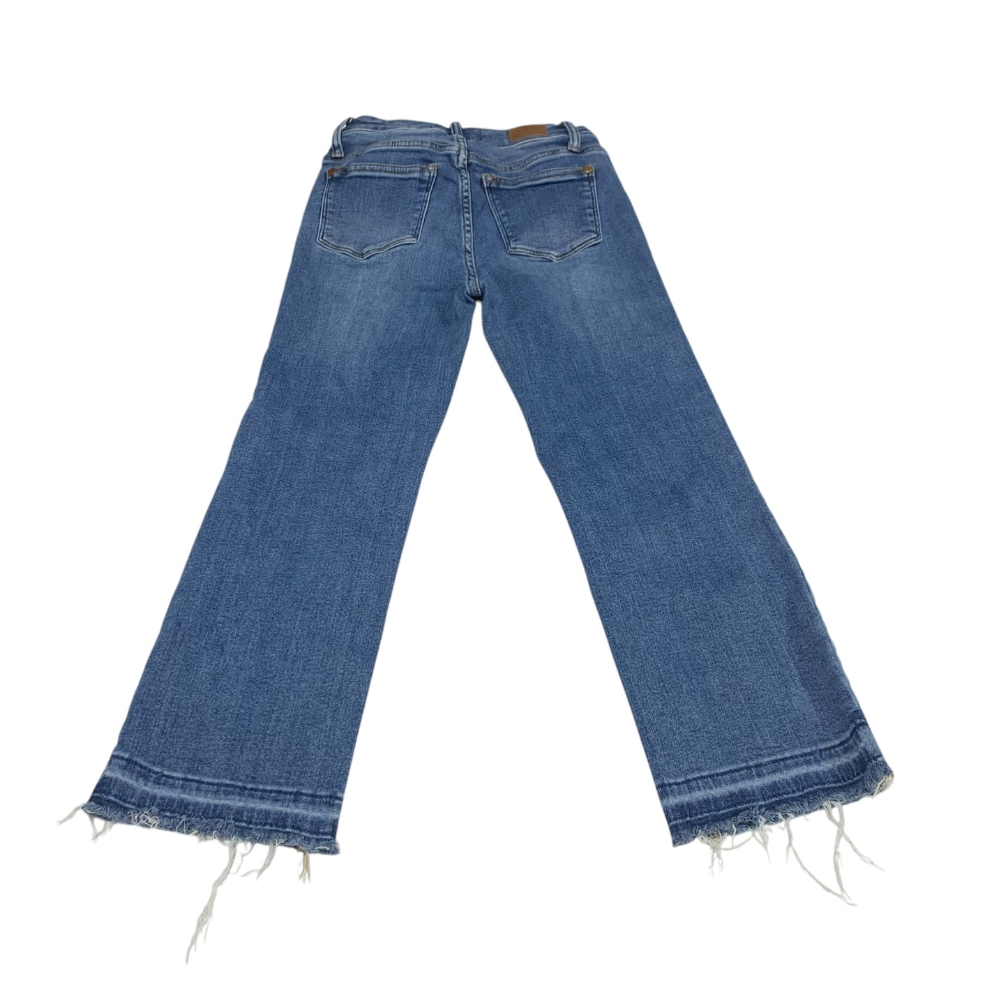 Jeans Straight By Judy Blue In Blue Denim, Size: 2